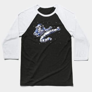 Karate Astronaut Baseball T-Shirt